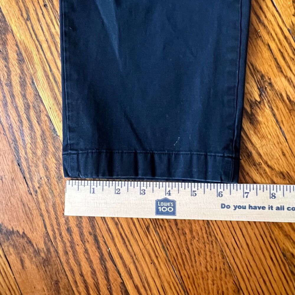 UNIQLO Men's Smart Ankle Chino Pants Size M Blue Elastic Drawstring Waist - Picture 7 of 8